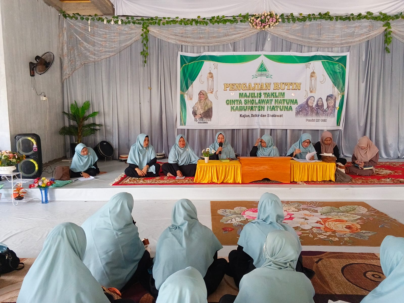 Optimalkan Majelis Binaannya, Penyuluh KUA Bunguran Timur Gelar Kajian Hikmah Ramadhan